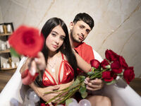 naked camcouple masturbating with vibrator AteneaHayden